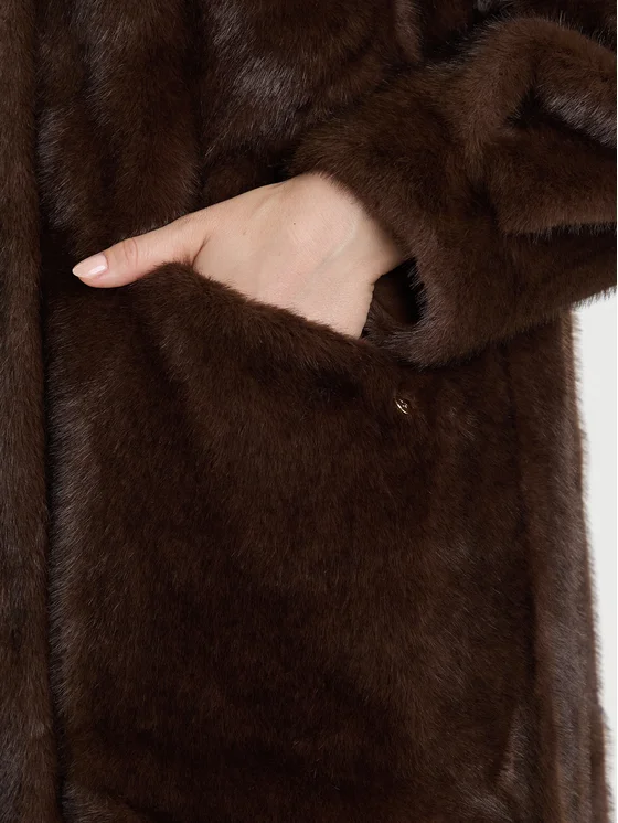 Cappotto CFC0122225003CIOCCOLATO RINASCIMENTO