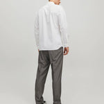 camicia parker 12227385WHITE JACK & JONES