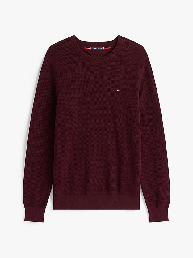 MAGLIA MW0MW36347Deep Burgundy TOMMY HILFIGER