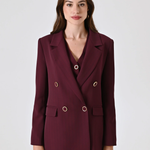 Giacca CFC0125310003Rosso Bordeaux RINASCIMENTO