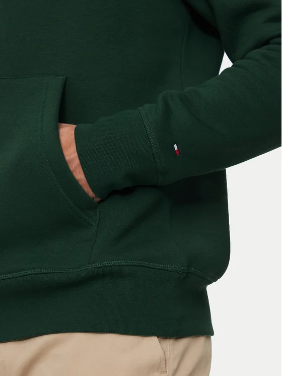 FELPA MW0MW11599Ornamental Green TOMMY HILFIGER