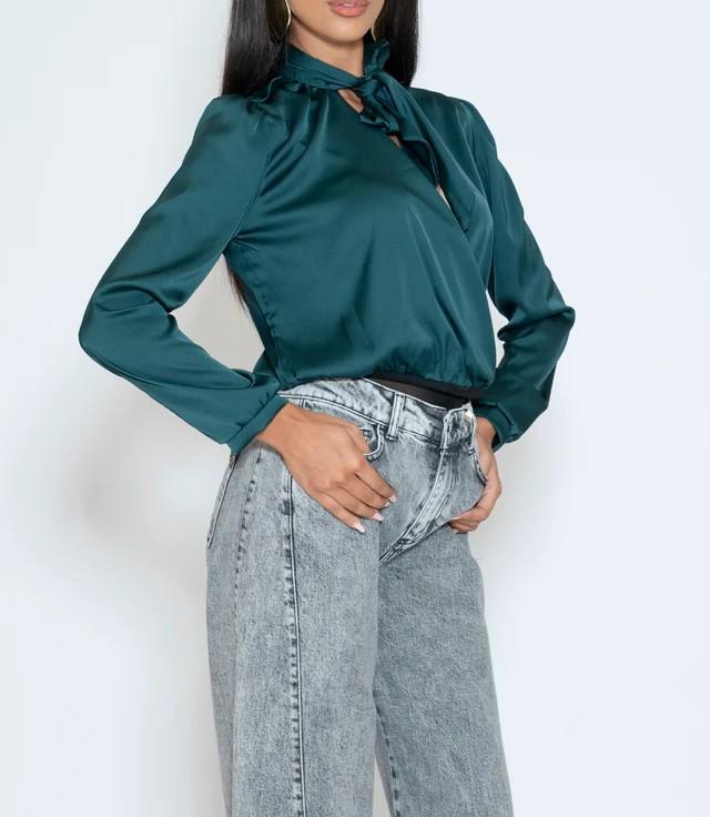 Blusa CFC0125260003Verde RINASCIMENTO