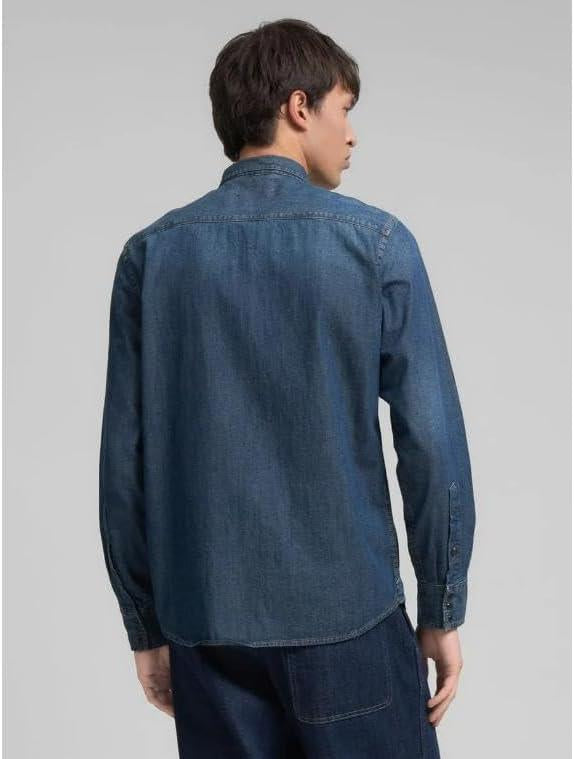 Camicia M4860T.000.26C 92ADARK BLUE REPLAY