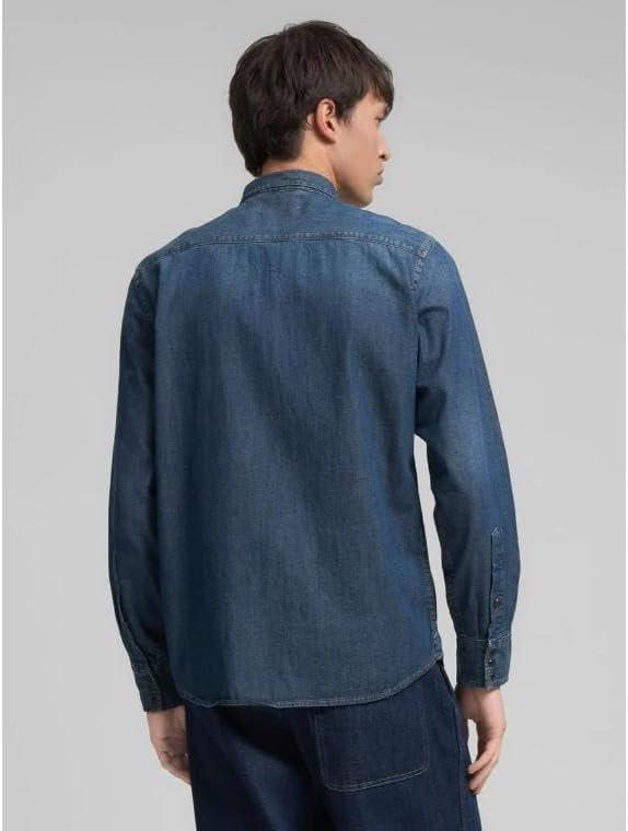 Camicia M4860T.000.26C 92ADARK BLUE REPLAY