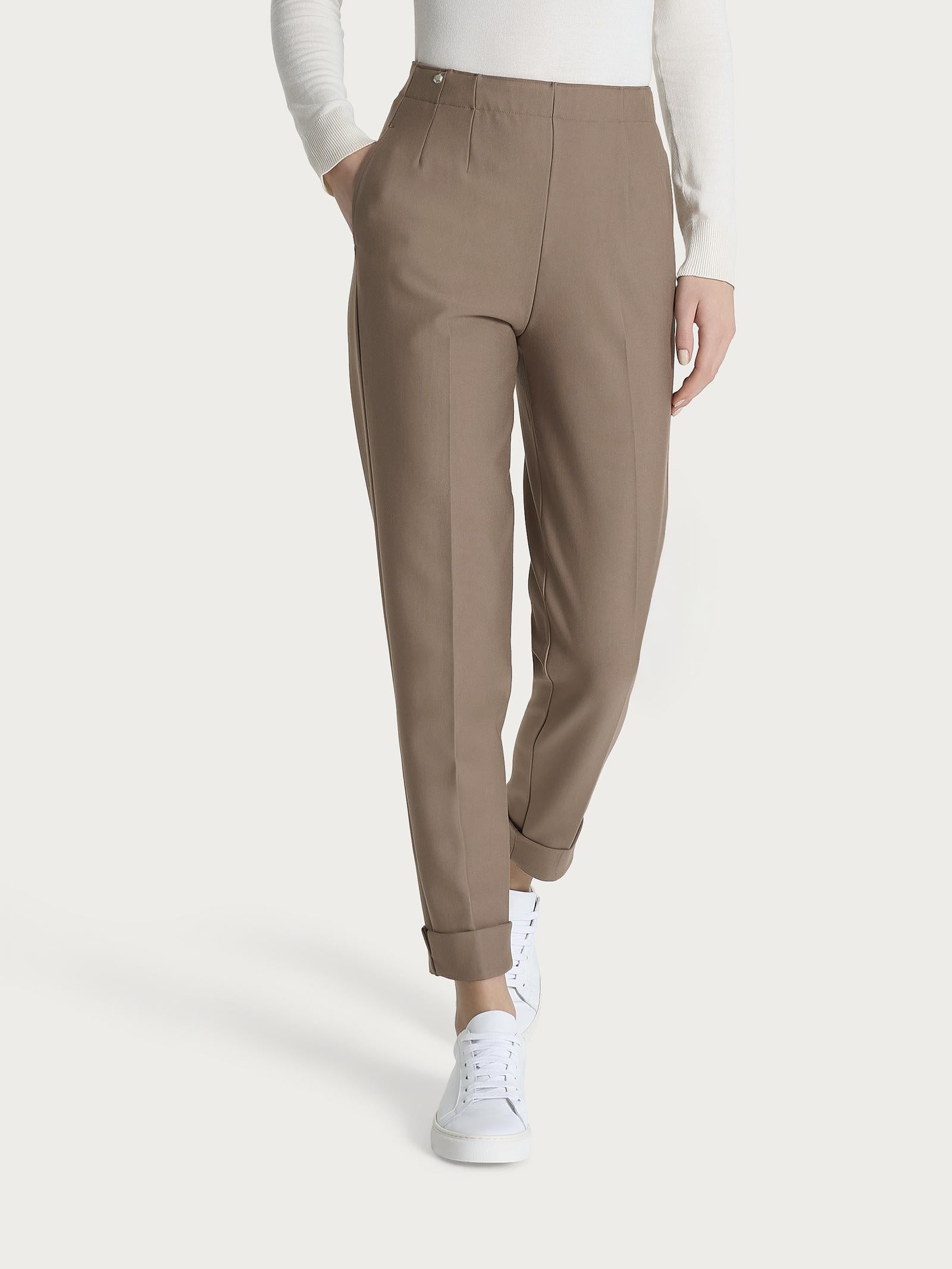 PANTALONE CARROT / POCKETS DO32PSPine Bark RAGNO