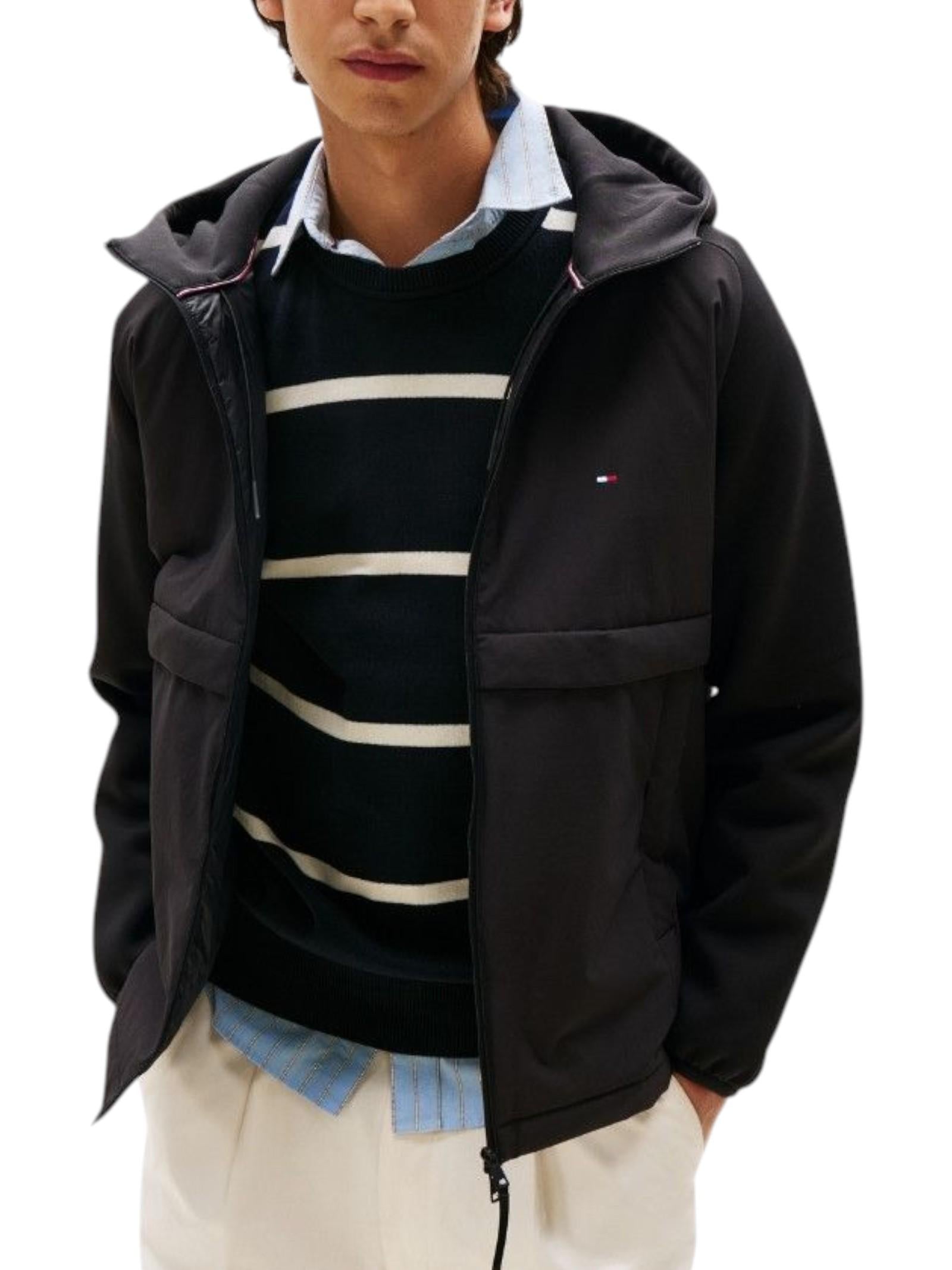 FELPA MW0MW39870Black TOMMY HILFIGER