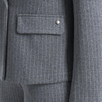 GIACCA DOPPIO PETTO DR48G6Ardesia Mel. RAGNO