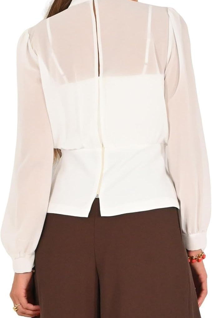 Blusa CFC0124928003Bianco RINASCIMENTO