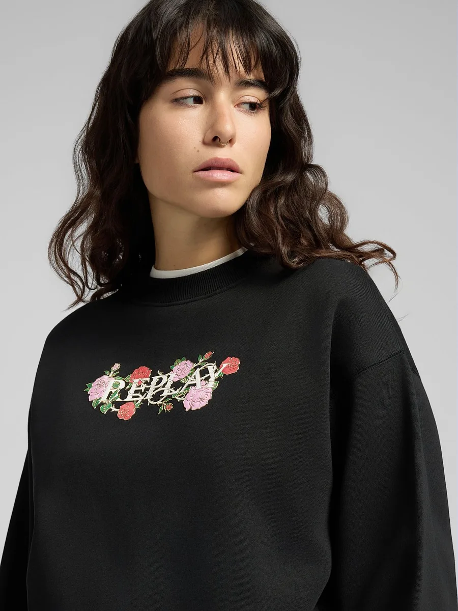 Felpa W3461E.000.23942BLACK REPLAY