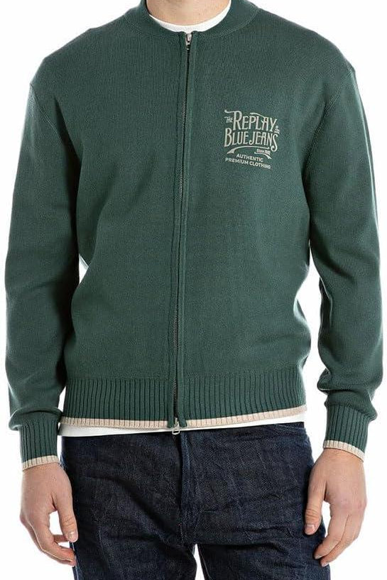 Maglia UK4887.000.G23538SEA GREEN REPLAY