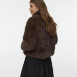 giubbotto monroe 10315328CHOCOLATE TORTA VERO MODA