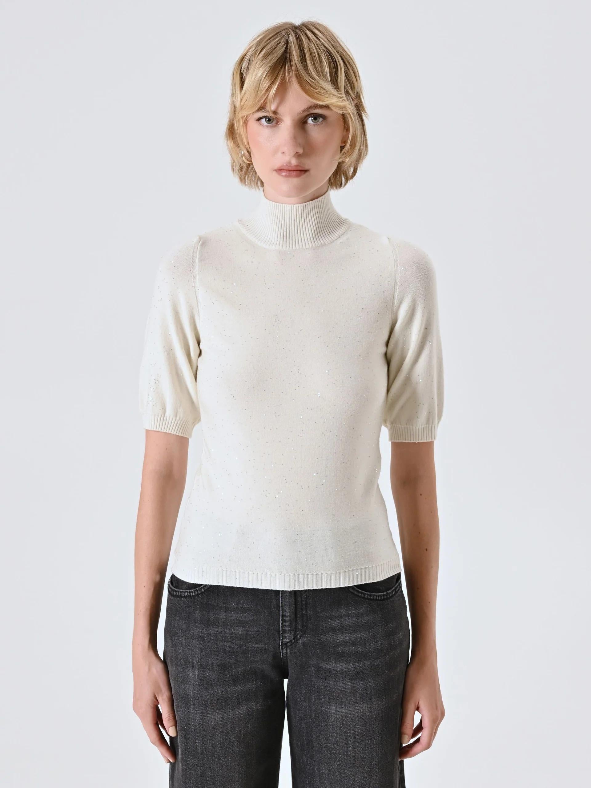 Maglia CFM0011964003Panna bianco RINASCIMENTO