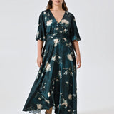 Abito Intero CFC0125490003Verde CURVY