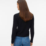cardigan vicky 10335317BLACK VERO MODA