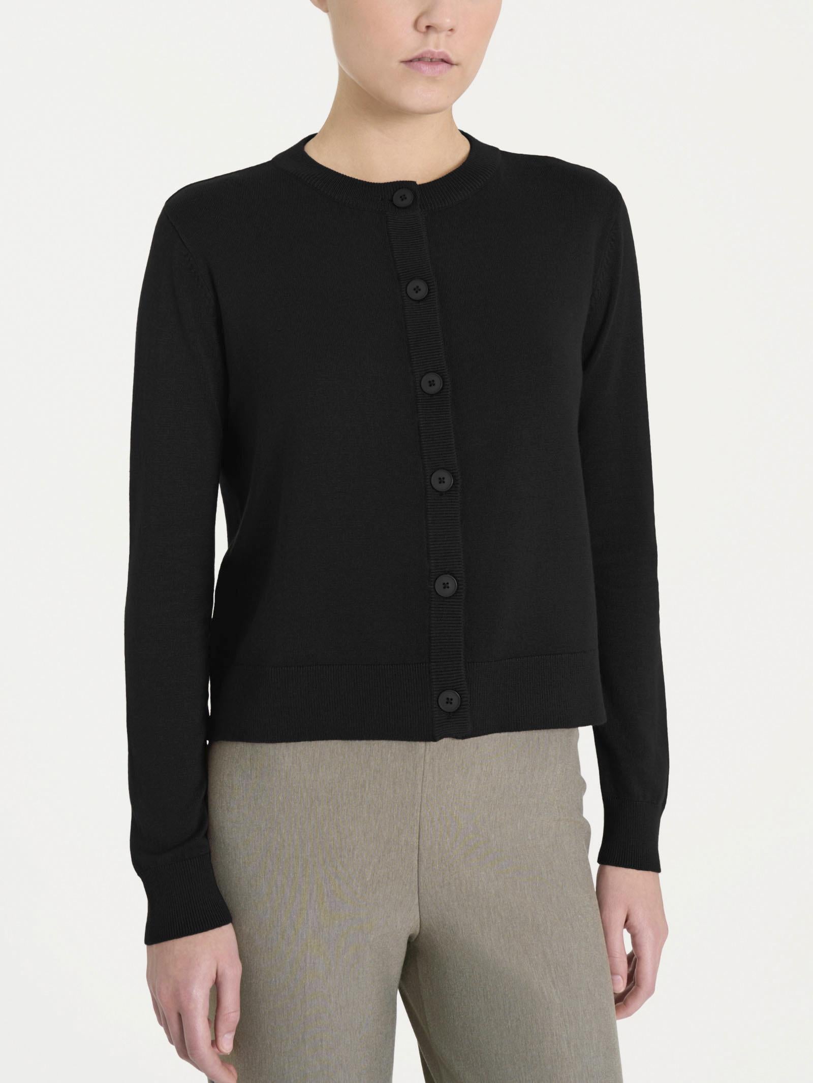 CARDIGAN DQ64TLNero RAGNO