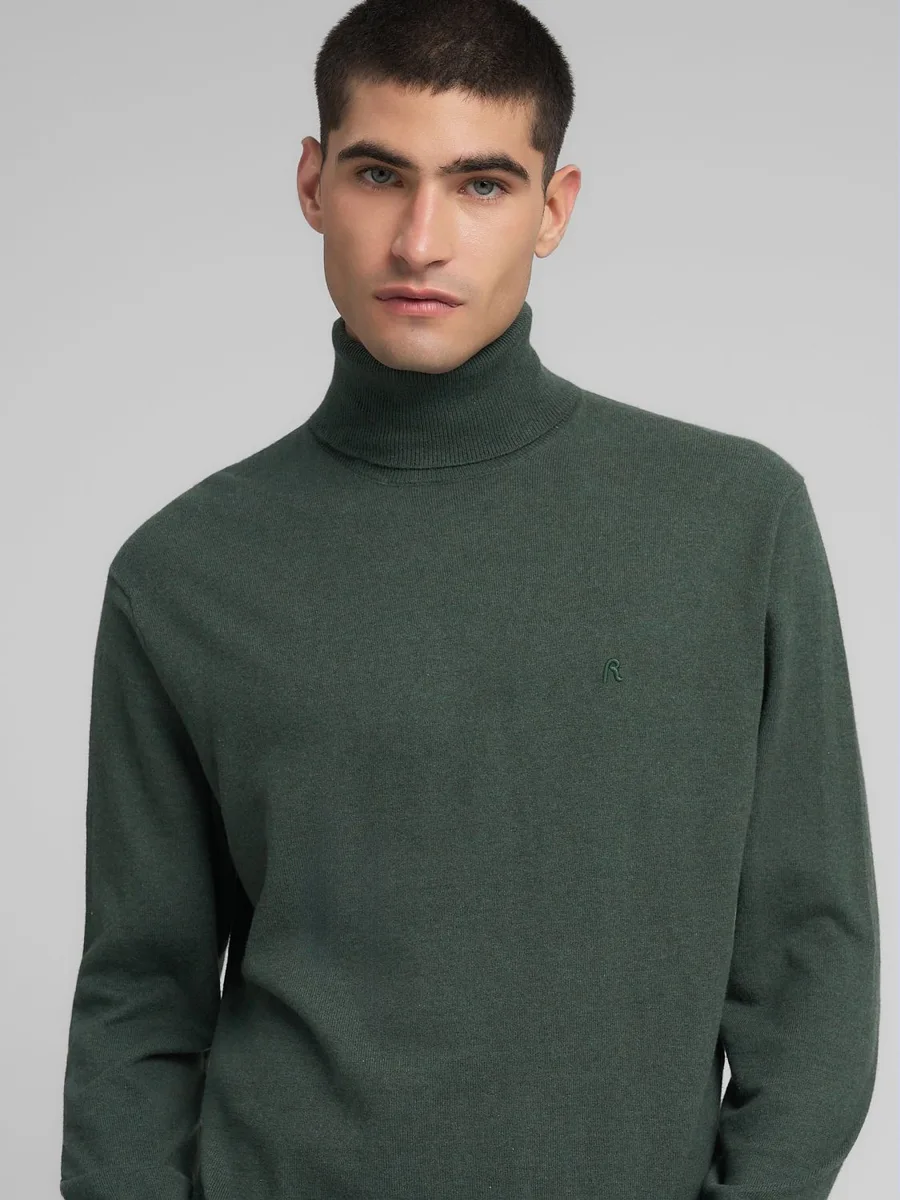 Maglia UK4861.000.G23138UNDERGROWTH MELANGE REPLAY