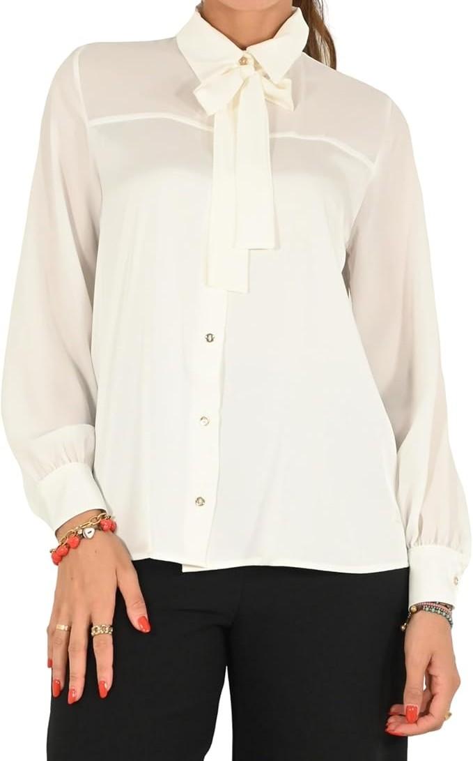 camicia CFC0124963003PANNA BIANCO RINASCIMENTO