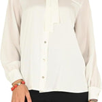 camicia CFC0124963003PANNA BIANCO RINASCIMENTO