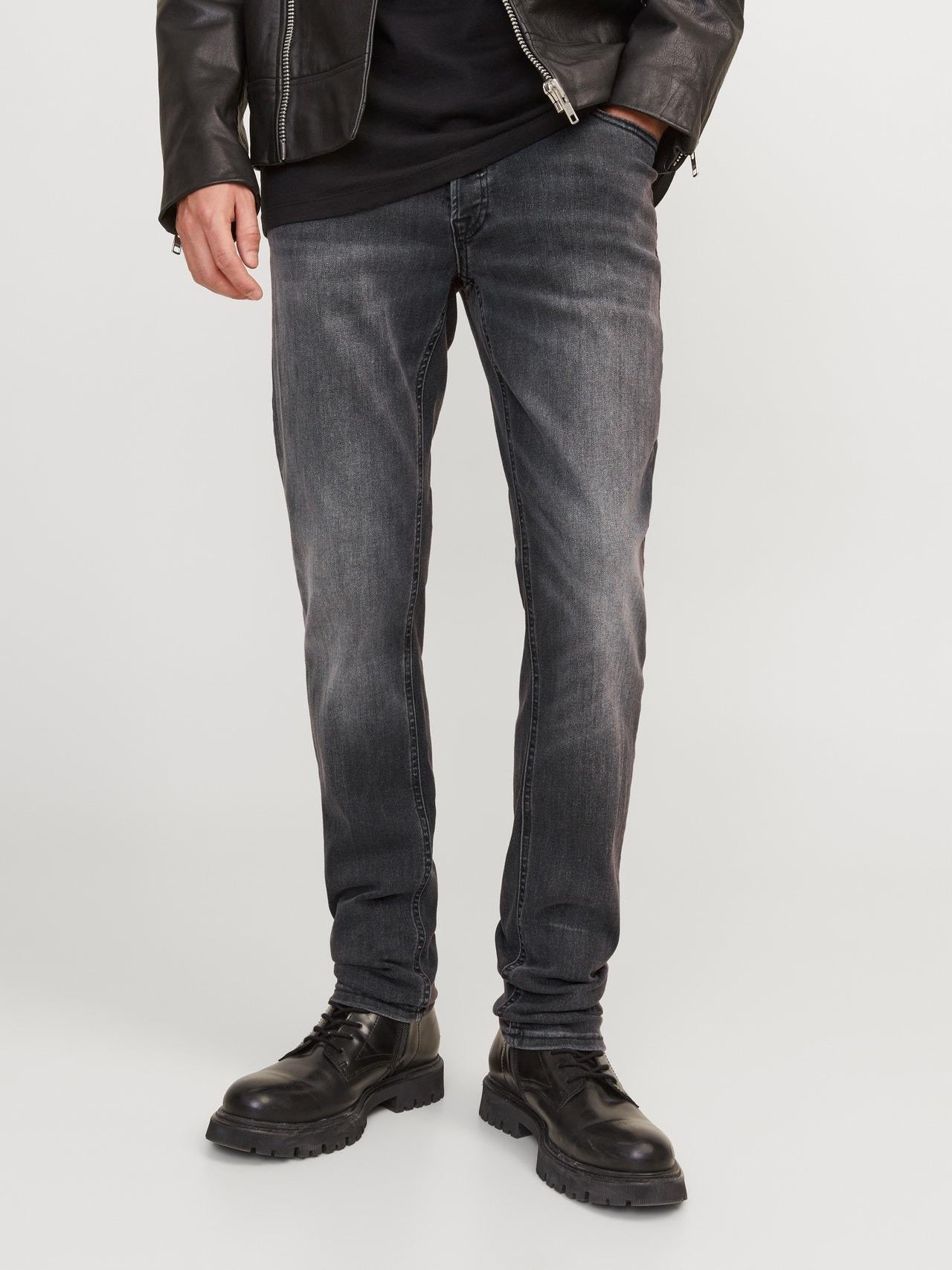 jeans glenn cb 817 12159030BLACK DENIM JACK & JONES