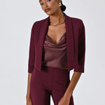 Giacca CFC0125645003Bordeaux rosso RINASCIMENTO