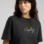 T-Shirt W3089F.000.20994BLACK REPLAY