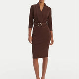 Abito Intero CFC0126777003Cioccolato RINASCIMENTO