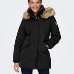 parka newpriska 15300627BLACK ONLY