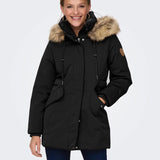 parka newpriska 15300627BLACK ONLY