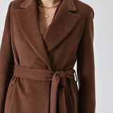 cappotto CFC0125808003CIOCCOLATO RINASCIMENTO