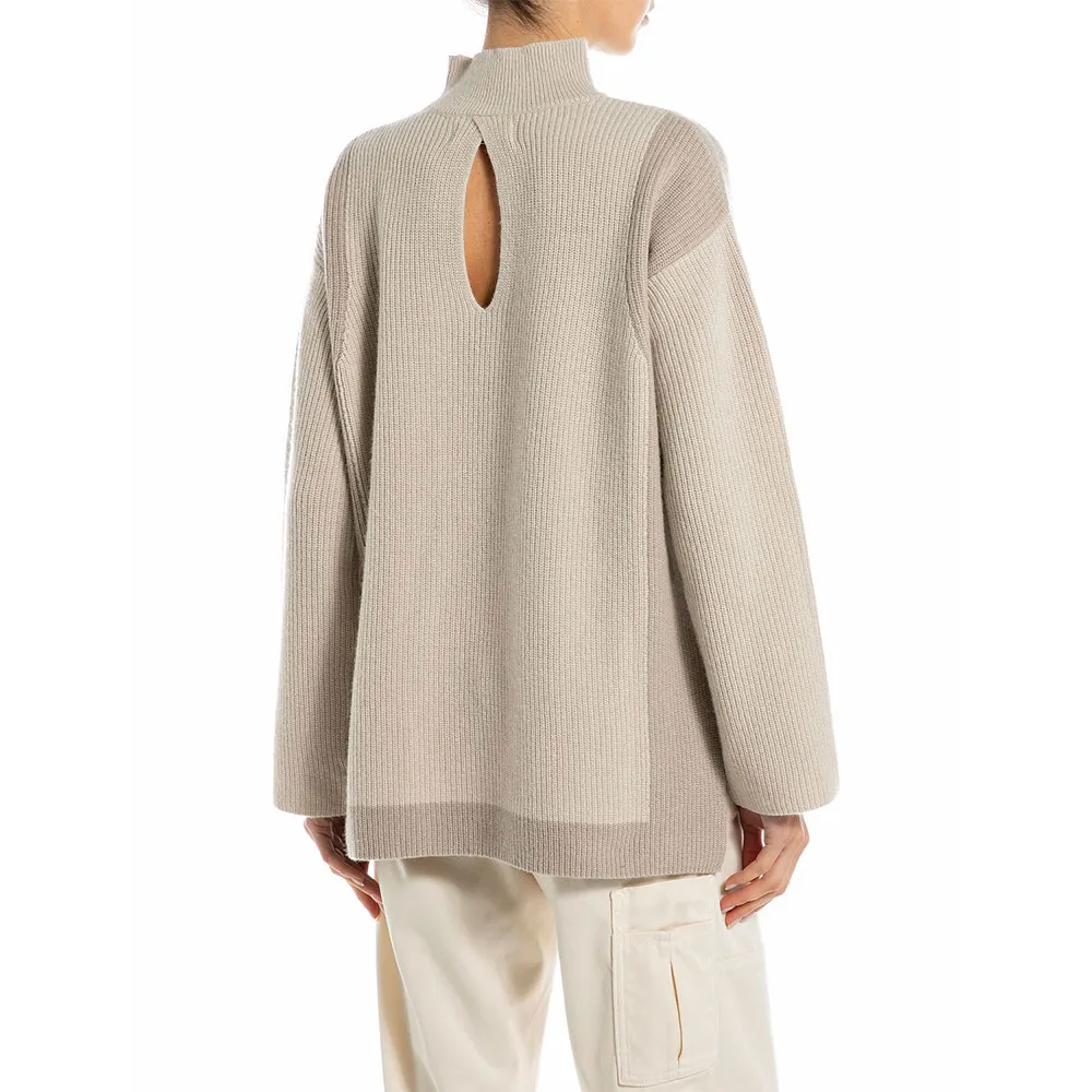 Maglia DK3925.000.G22726WINTER WHITE REPLAY