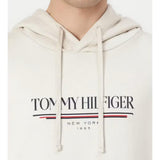 FELPA MW0MW40534White TOMMY HILFIGER