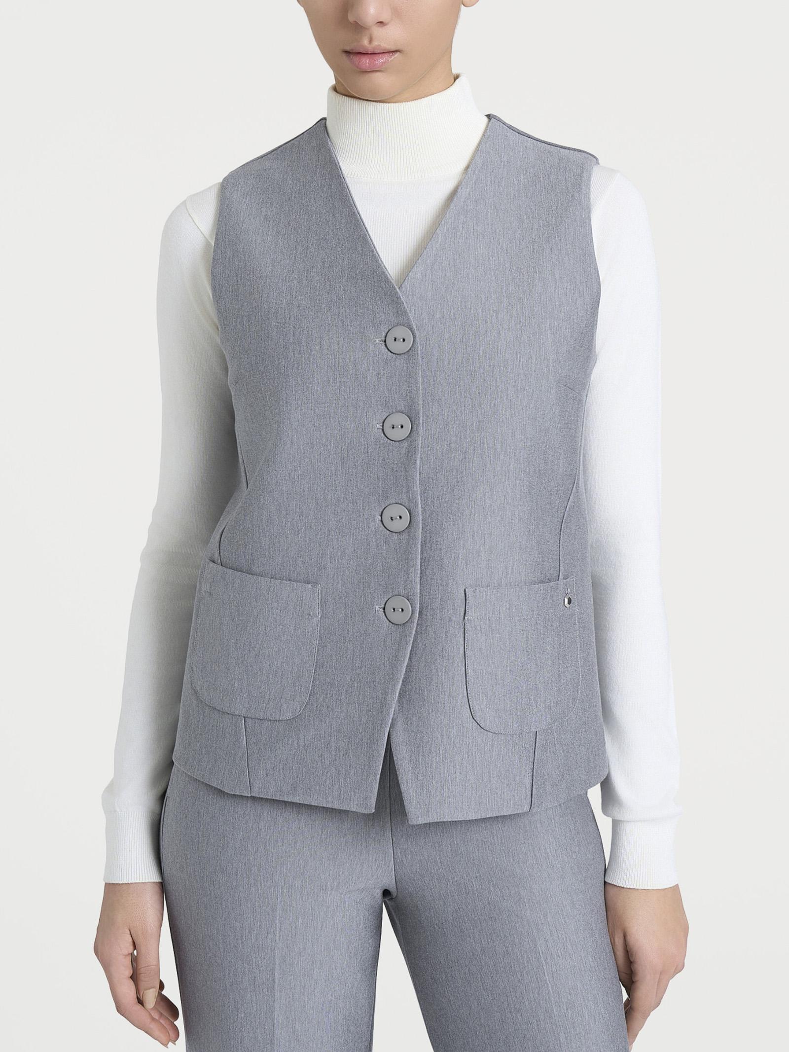 GILET DO24GLGrigio Mel. RAGNO