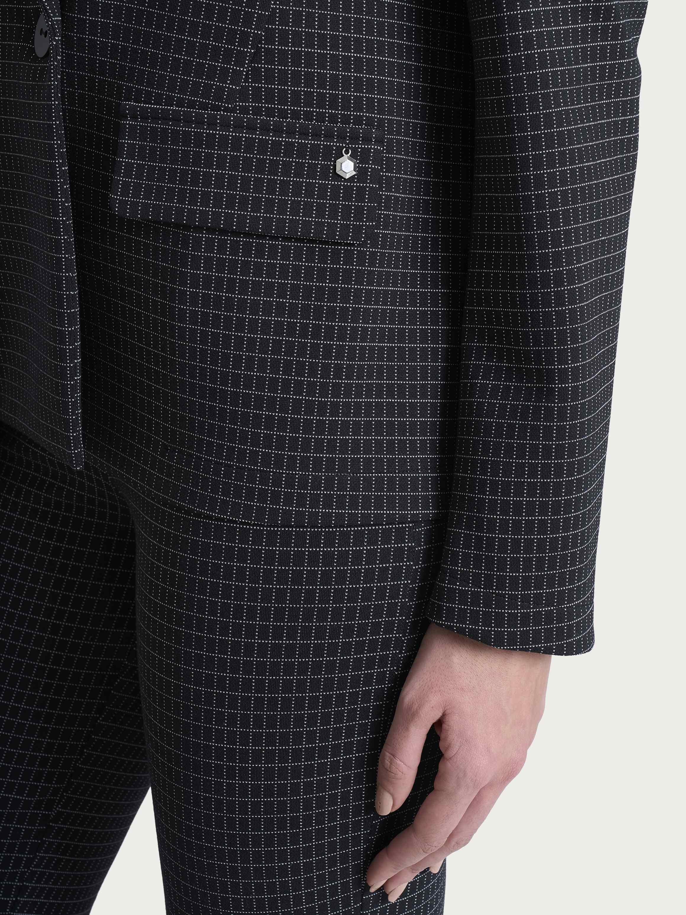 GIACCA DOPPIO PETTO DR51G6Nero RAGNO