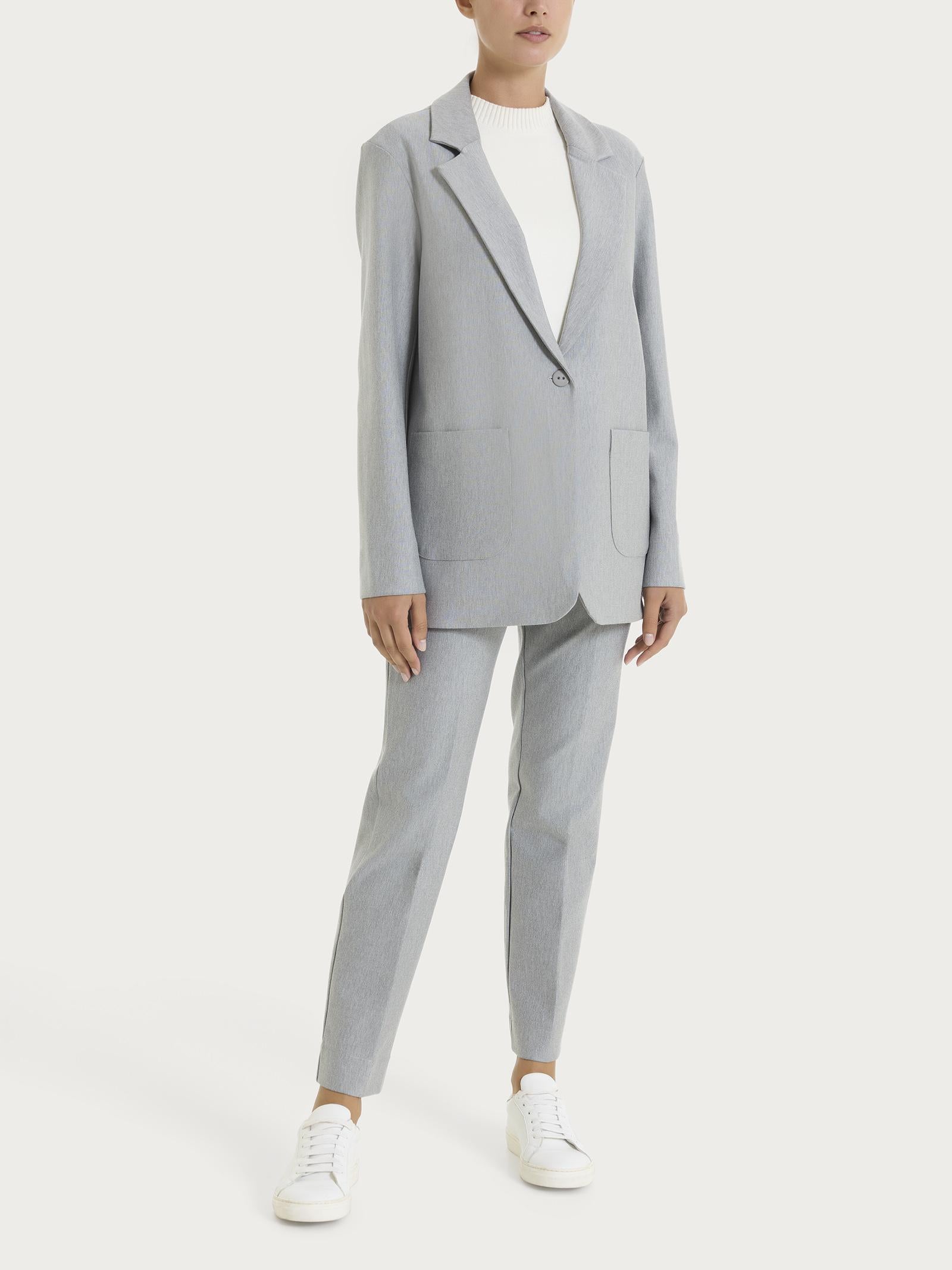 GIACCA OVER DR32GCGrigio Mel. RAGNO