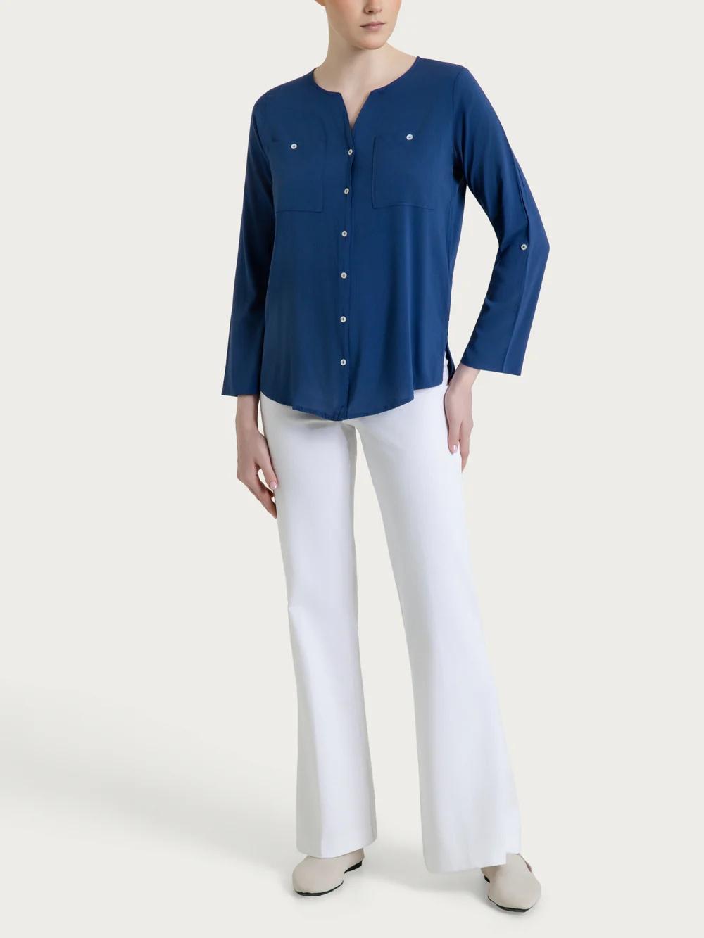 Camicia Aperta Man.Risv Ragno 