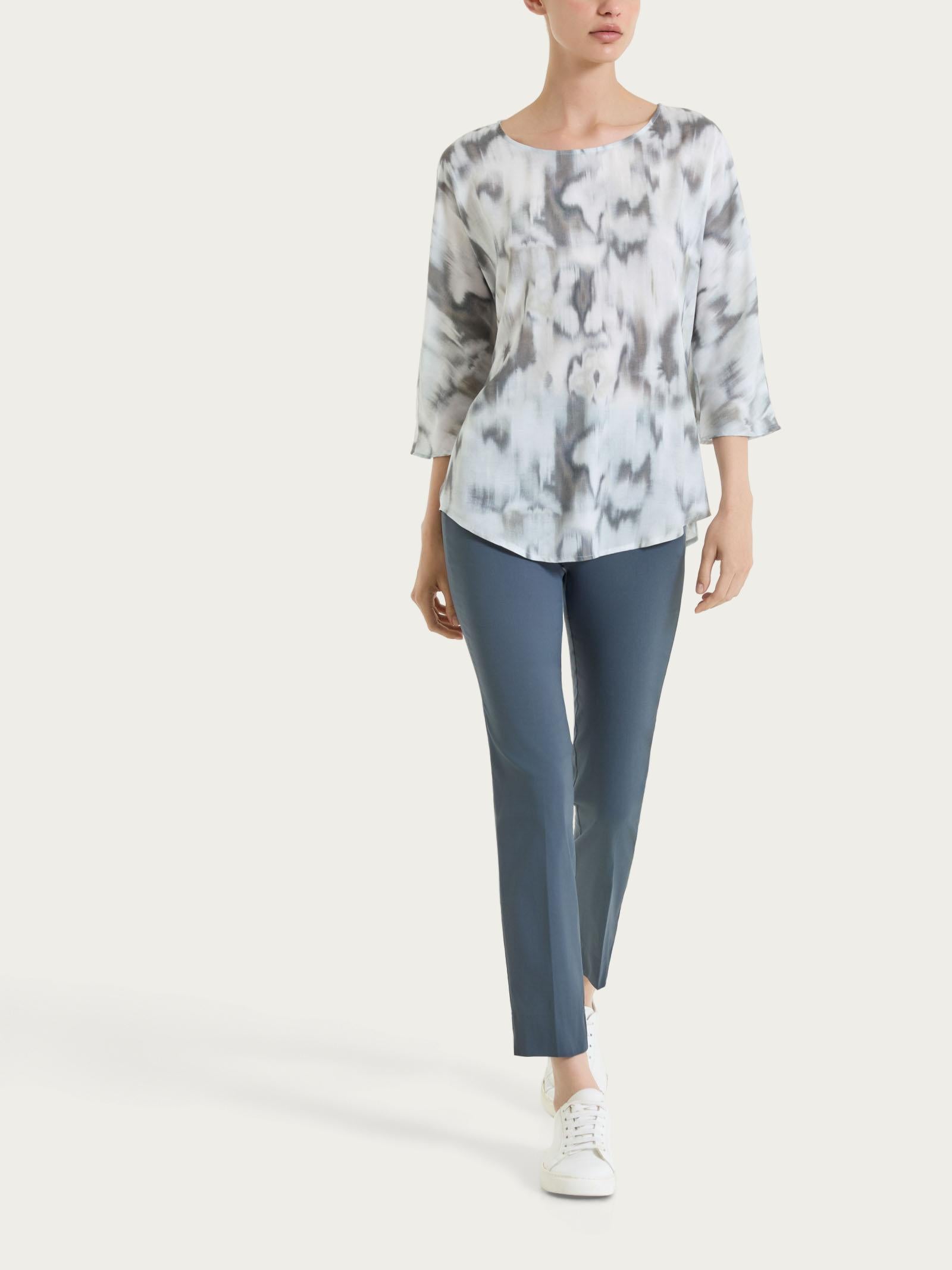 Pantalone Slit Capri Ragno 