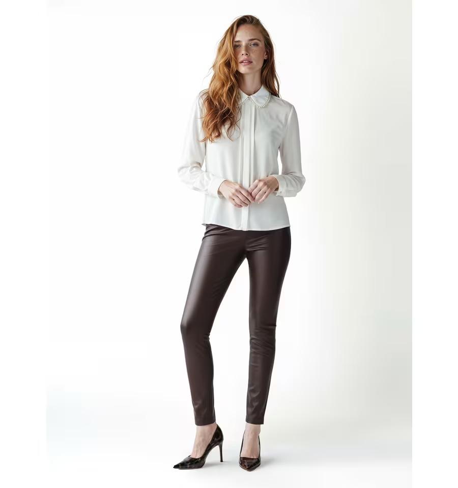 camicia CFC0020277002PANNA BIANCO RINASCIMENTO