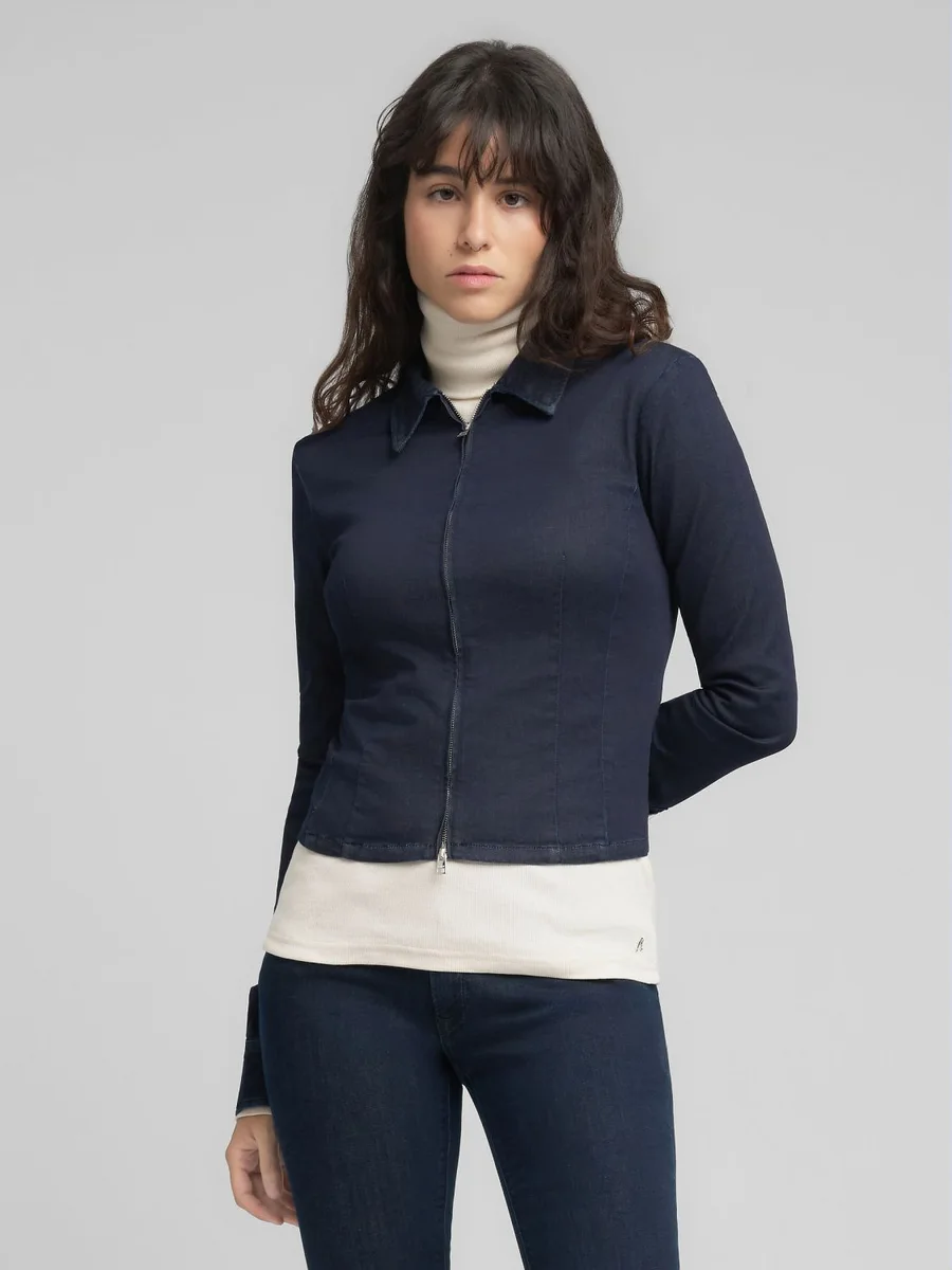 Camicia W2416 .000.821 93CDARK BLUE REPLAY