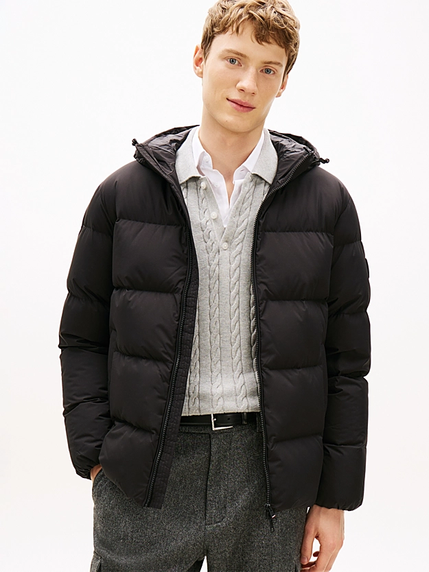 GIUBBOTTO MW0MW40616Black TOMMY HILFIGER