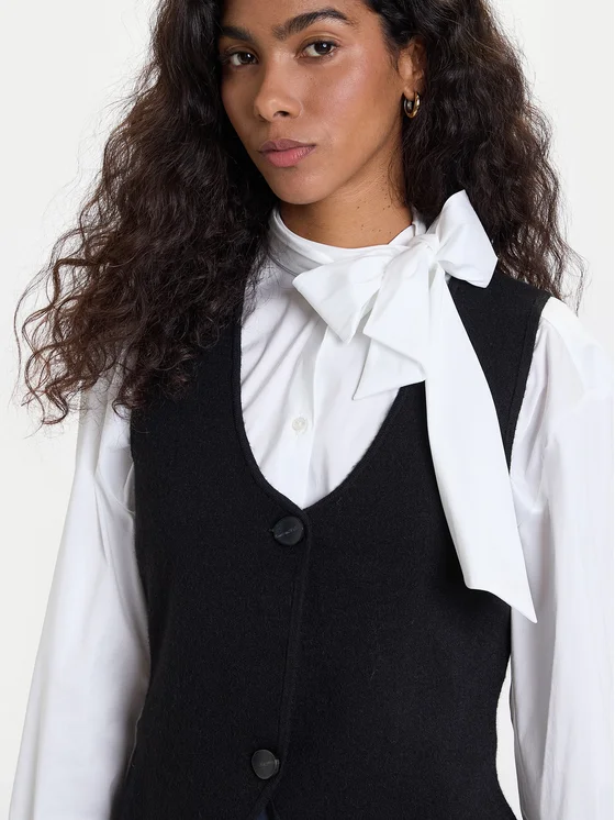 gilet brisa 10334682BLACK VERO MODA