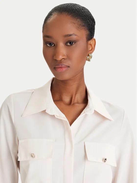 Camicia CFC0125777003Beige chiaro RINASCIMENTO