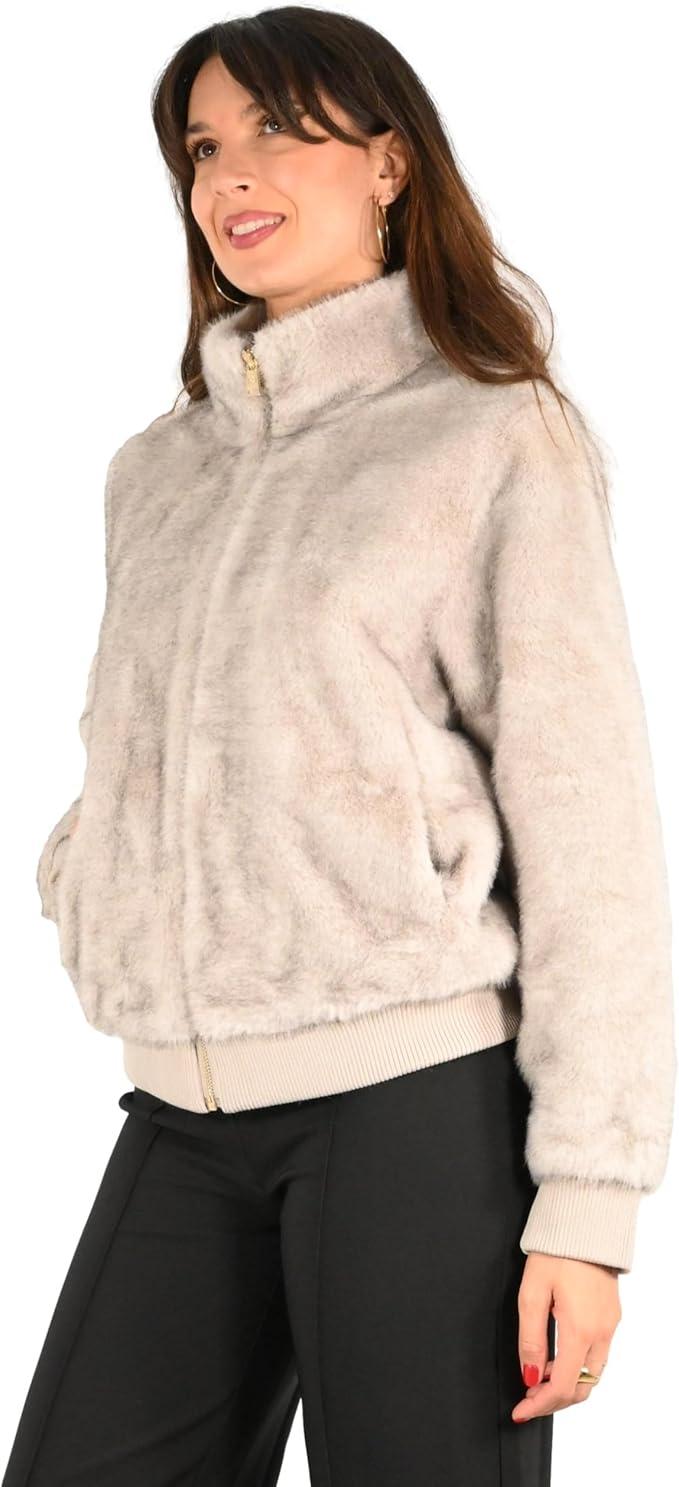 Cappotto CFC0122226003Grigio Chiaro RINASCIMENTO