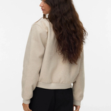 giubbotto fortune 10331816OATMEAL VERO MODA