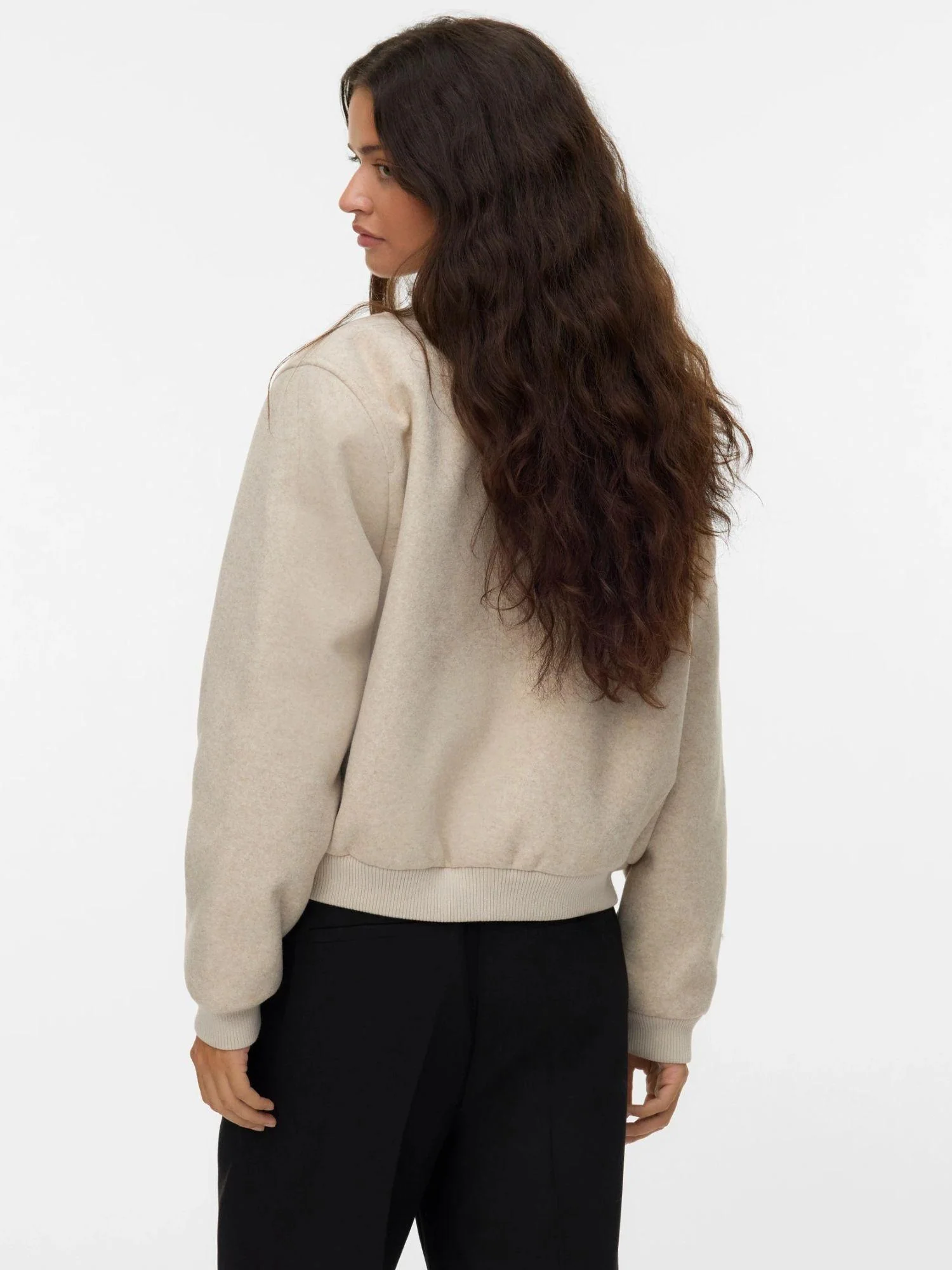 giubbotto fortune 10331816OATMEAL VERO MODA