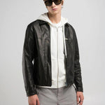 Giubbotto pelle M8457 .000.85194SBROWN REPLAY