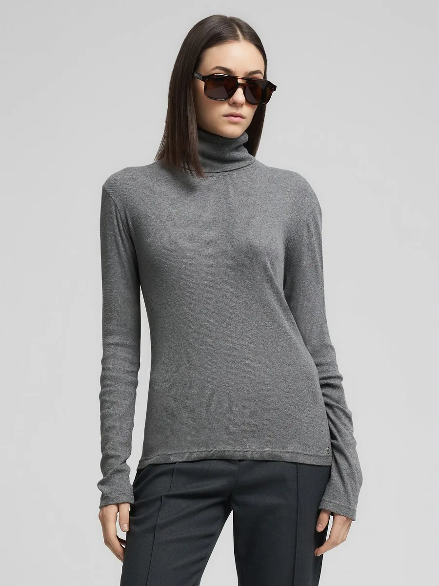 T-shirt manica lunga W3445 .000.23970DARK GREY MELANGE REPLAY