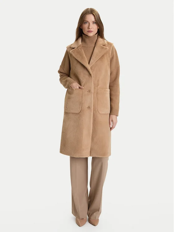 Cappotto CFC0122206003Cammello beige RINASCIMENTO