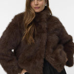 giubbotto monroe 10315328CHOCOLATE TORTA VERO MODA