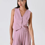 Gilet CFC0125488003Rosa Malva RINASCIMENTO