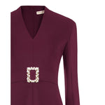 abito CFC0126547003BORDEAUX ROSSO RINASCIMENTO